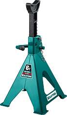 KRAFTOOL S-PIN, 6 т, 390 - 605 мм, усиленная страховочная подставка со штифтом (43465-6)