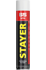 STAYER STD 65, 750 мл, адаптерная, выход до 65 л, монтажная пена, Professional (41134)