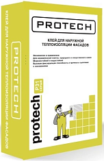 Protech Р-31 Клей для наружной теплоизоляции фасадов 25кг