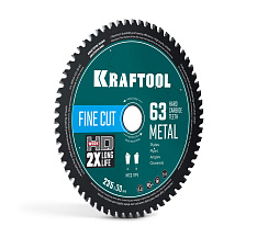 KRAFTOOL Metal Cut 235 х 30 мм, 63Т, диск пильный по металлу и стали (36954-235-30-63)