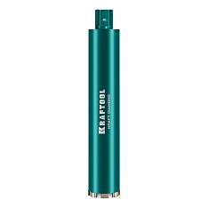 KRAFTOOL DIAMOND 82 мм (450 мм, 1 1/4″, лазерная сварка, сухое сверление с микроударом), алмазная коронка по железобетону (29825-082)