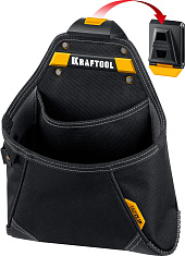 KRAFTOOL KP-12 поясная сумка с быстросъёмным креплением FastClip, 260 х 340 мм (38774)