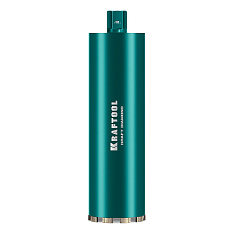 KRAFTOOL DIAMOND 132 мм (450 мм, 1 1/4″, лазерная сварка, сухое сверление с микроударом), алмазная коронка по железобетону (29825-132)